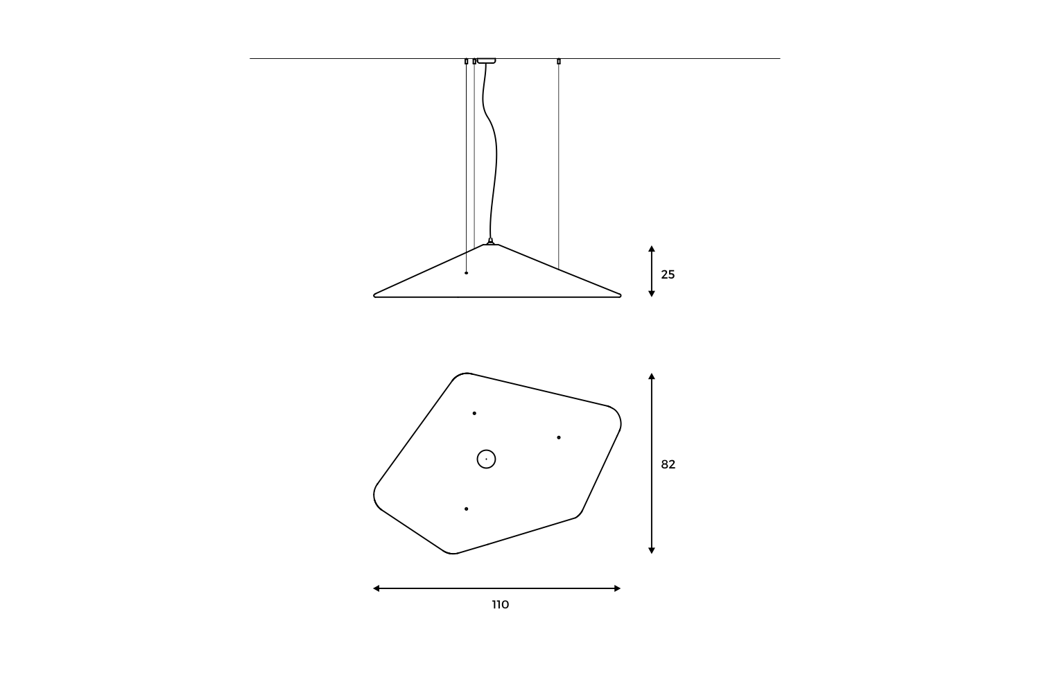 Codolagni Nubo Lamp Small Line